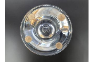 フランス　Baccarat　バカラ　トルネード　斬新なデザインが高級感溢れるフラワーベース(花瓶、花入、花器、フルレッドクリスタルガラス)(R-072306)