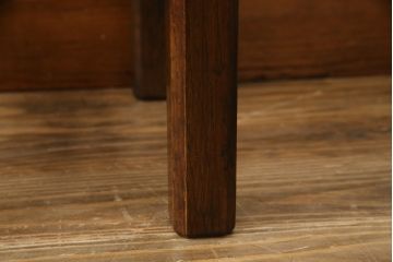 和製ビンテージ　松本民芸家具　アジアンテイストの空間づくりにおすすめのラッシスツール(椅子、イス、ヴィンテージ)(R-072332)