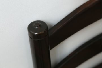 和製ビンテージ　松本民芸家具　ラダーバックがお洒落なラッシチェア4脚セット(ダイニングチェア、椅子、イス、ヴィンテージ)(R-072338)