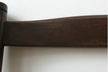 和製ビンテージ　松本民芸家具　ラダーバックがお洒落なラッシチェア4脚セット(ダイニングチェア、椅子、イス、ヴィンテージ)(R-072339)