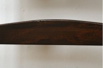 和製ビンテージ　松本民芸家具　ラダーバックがお洒落なラッシチェア4脚セット(ダイニングチェア、椅子、イス、ヴィンテージ)(R-072339)