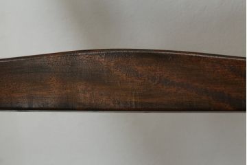 和製ビンテージ　松本民芸家具　ラダーバックがお洒落なラッシチェア4脚セット(ダイニングチェア、椅子、イス、ヴィンテージ)(R-072340)