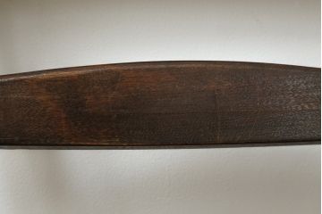 和製ビンテージ　松本民芸家具　ラダーバックがお洒落なラッシチェア4脚セット(ダイニングチェア、椅子、イス、ヴィンテージ)(R-072340)