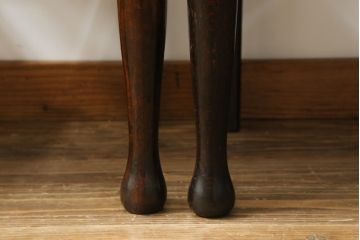 和製ビンテージ　松本民芸家具　ラダーバックがお洒落なラッシチェア4脚セット(ダイニングチェア、椅子、イス、ヴィンテージ)(R-072340)