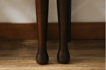 和製ビンテージ　松本民芸家具　ラダーバックがお洒落なラッシチェア4脚セット(ダイニングチェア、椅子、イス、ヴィンテージ)(R-072341)