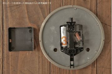 和製アンティーク　精工舎(SEIKOSHA、セイコー)　TRADE(S)MARK　TRANSISTOR CLOCK(トランジスタクロック)　昭和レトロ　スケルトンデザインがおしゃれな掛け時計(柱時計、古時計、振り子時計)(R-072343)