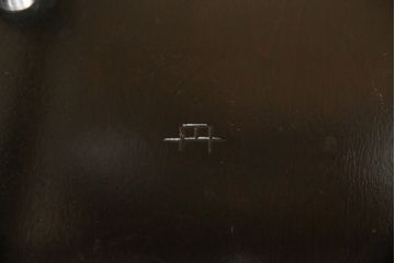 和製ビンテージ　松本民芸家具　#16型スピンドルチェア　ゆったりと座れるダイニングチェア2脚セット(板座チェア、椅子、イス、ヴィンテージ)(定価2脚で約20万円)(R-072368)