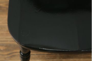 中古　松本民芸家具　16型スピンドルチェア　ゆったりと座れるダイニングチェア(板座チェア、椅子、イス)(R-072378)