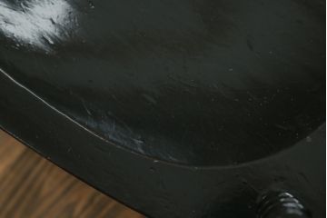 中古　松本民芸家具　16型スピンドルチェア　ゆったりと座れるダイニングチェア(板座チェア、椅子、イス)(R-072378)