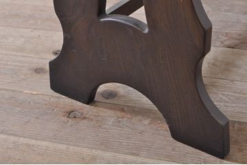 イギリスビンテージ　ERCOL(アーコール)　落ち着いたシックな色合いが魅力のサイドテーブル(コンソールテーブル、ローテーブル、ヴィンテージ)(R-072384)