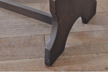 イギリスビンテージ　ERCOL(アーコール)　落ち着いたシックな色合いが魅力のサイドテーブル(コンソールテーブル、ローテーブル、ヴィンテージ)(R-072384)