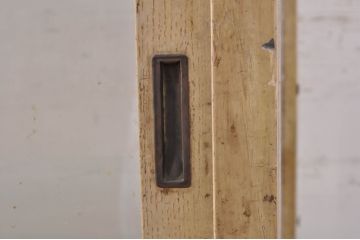 和製アンティーク　どこか懐かしい雰囲気漂うレトロなGケース(ガラスケース、カウンターショーケース、ディスプレイケース、コレクションケース、キャビネット、飾り棚、陳列棚、店舗什器)(R-072385)