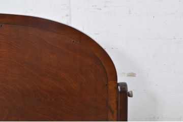 中古　松本民芸家具　シンプルなデザインで取り入れやすい置き型ミラー(鏡、卓上ミラー、置き鏡)(R-072386)