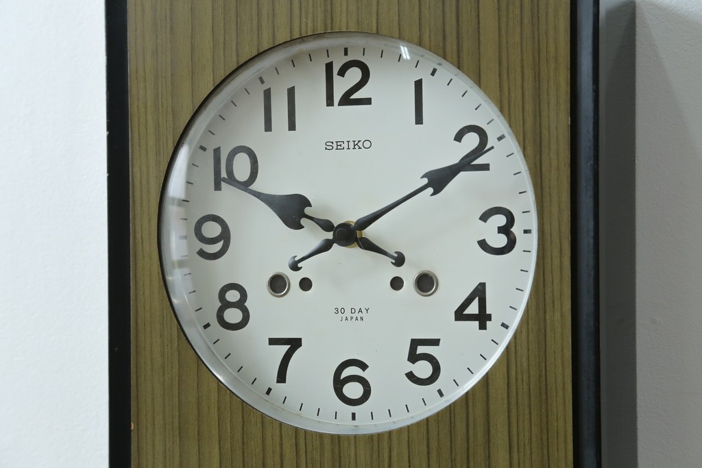 和製アンティーク　SEIKO(セイコー)　昔懐かしい雰囲気を醸し出す掛け時計　(R-072398)
