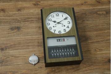 和製アンティーク　SEIKO(セイコー)　昔懐かしい雰囲気を醸し出す掛け時計　(R-072398)