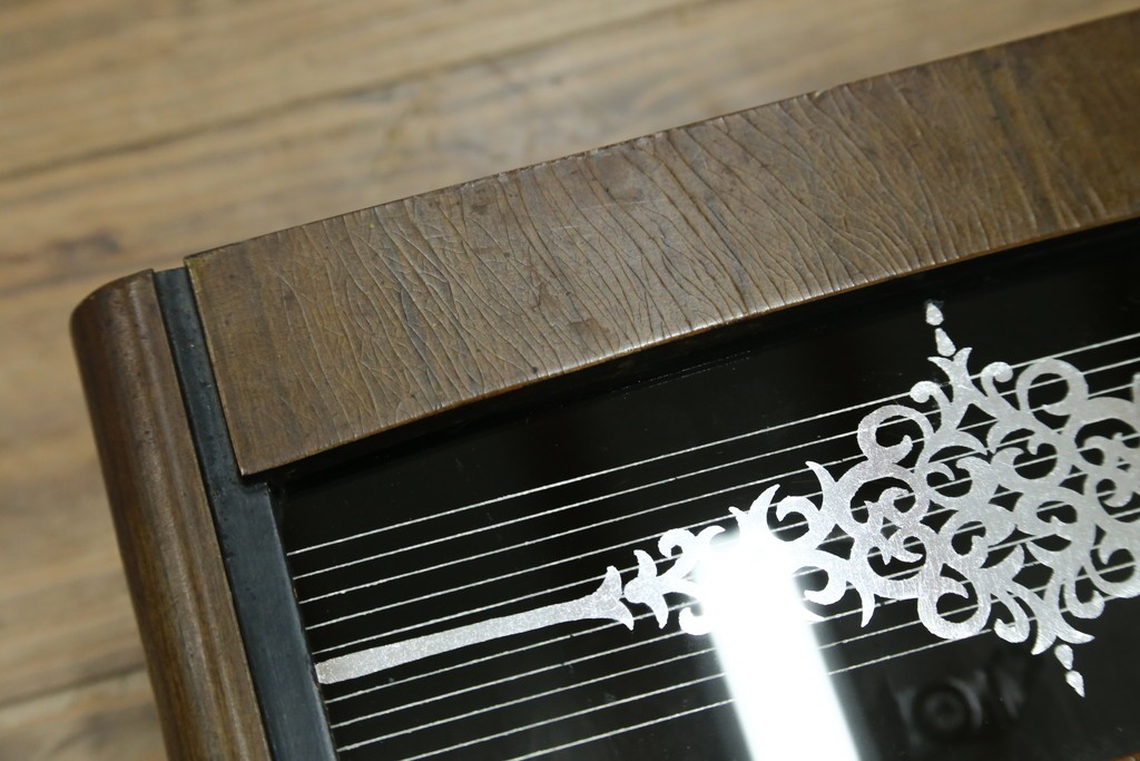 和製アンティーク　愛知時計電機(アイチ、AICHI)　AC TRADE MARK(トレードマーク)　Super Eight (スーパーエイト)　30DAY　レトロモダンなデザインが魅力的な掛け時計　(R-072411)