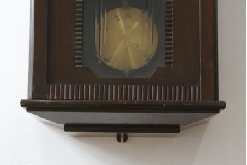 和製アンティーク　精工舎(SEIKOSHA、セイコー)　TRADE(S)MARK　大正ロマン溢れる佇まいが魅力の掛け時計(柱時計、古時計、振り子時計)(R-072417)