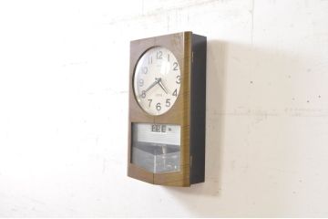 和製アンティーク　SEIKO　Sonola(セイコー・ソノーラ)　TRANSISTOR(トランジスタ)　昭和レトロ　昔懐かしい雰囲気の掛け時計(柱時計、古時計、振り子時計、トランジスタ時計)(R-072423)