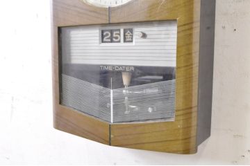 和製アンティーク　SEIKO　Sonola(セイコー・ソノーラ)　TRANSISTOR(トランジスタ)　昭和レトロ　昔懐かしい雰囲気の掛け時計(柱時計、古時計、振り子時計、トランジスタ時計)(R-072423)