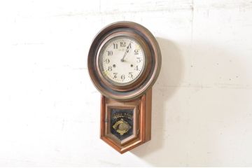 和製アンティーク　光星舎(KOSEISHA)　MADE(Y)TOKYO　REGULATOR　BARGAIN CLOCK　年月を重ねた趣溢れるレトロな掛け時計(柱時計、古時計、振り子時計)(R-072428)