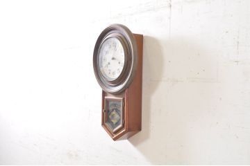 和製アンティーク　光星舎(KOSEISHA)　MADE(Y)TOKYO　REGULATOR　BARGAIN CLOCK　年月を重ねた趣溢れるレトロな掛け時計(柱時計、古時計、振り子時計)(R-072428)