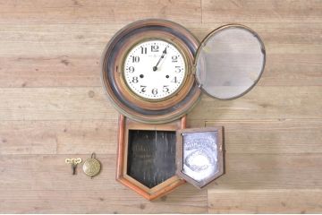 和製アンティーク　光星舎(KOSEISHA)　MADE(Y)TOKYO　REGULATOR　BARGAIN CLOCK　年月を重ねた趣溢れるレトロな掛け時計(柱時計、古時計、振り子時計)(R-072428)