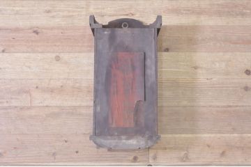 和製アンティーク　加賀屋商店　RUBY(ルビー)　クラシカル　両サイドの色ガラスが素敵な掛け時計(柱時計、古時計、振り子時計)(R-072447)