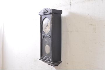和製アンティーク　EIKEISHA(栄計舎)　30DAY　HIGH CLASS SUPER　昭和レトロ　昔懐かしい雰囲気の掛け時計(柱時計、古時計、振り子時計)(R-072449)