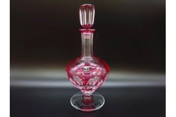 カガミクリスタル　KAGAMI CRYSTAL　鮮やかな色彩と繊細なカットが魅力的なデカンタセット(デキャンタ、グラス6客、ガラス、硝子、ロックグラス、水差し、酒器)(R-072467)