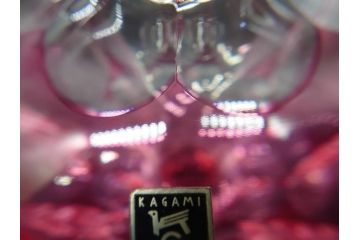 カガミクリスタル　KAGAMI CRYSTAL　鮮やかな色彩と繊細なカットが魅力的なデカンタセット(デキャンタ、グラス6客、ガラス、硝子、ロックグラス、水差し、酒器)(R-072467)