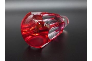 カガミクリスタル　KAGAMI CRYSTAL　鮮やかな色彩と繊細なカットが魅力的なデカンタセット(デキャンタ、グラス6客、ガラス、硝子、ロックグラス、水差し、酒器)(R-072467)