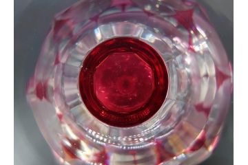 カガミクリスタル　KAGAMI CRYSTAL　鮮やかな色彩と繊細なカットが魅力的なデカンタセット(デキャンタ、グラス6客、ガラス、硝子、ロックグラス、水差し、酒器)(R-072467)