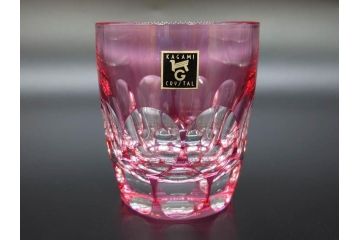 カガミクリスタル　KAGAMI CRYSTAL　鮮やかな色彩と繊細なカットが魅力的なデカンタセット(デキャンタ、グラス6客、ガラス、硝子、ロックグラス、水差し、酒器)(R-072467)