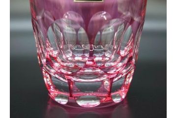 カガミクリスタル　KAGAMI CRYSTAL　鮮やかな色彩と繊細なカットが魅力的なデカンタセット(デキャンタ、グラス6客、ガラス、硝子、ロックグラス、水差し、酒器)(R-072467)