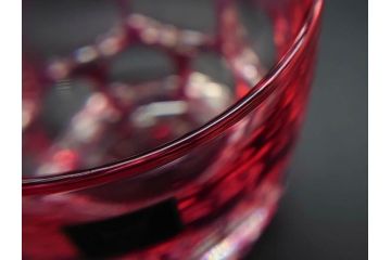カガミクリスタル　KAGAMI CRYSTAL　鮮やかな色彩と繊細なカットが魅力的なデカンタセット(デキャンタ、グラス6客、ガラス、硝子、ロックグラス、水差し、酒器)(R-072467)