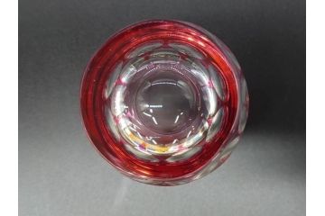カガミクリスタル　KAGAMI CRYSTAL　鮮やかな色彩と繊細なカットが魅力的なデカンタセット(デキャンタ、グラス6客、ガラス、硝子、ロックグラス、水差し、酒器)(R-072467)
