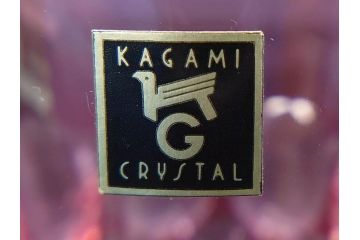 カガミクリスタル　KAGAMI CRYSTAL　鮮やかな色彩と繊細なカットが魅力的なデカンタセット(デキャンタ、グラス6客、ガラス、硝子、ロックグラス、水差し、酒器)(R-072467)