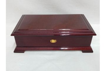 SANKYO(サンキョー)　ORPHEUS(オルフェウス)　「美しきドナウ」　「舞踏への勧誘」　2曲　50弁　上品な雰囲気を醸し出すオルゴール(マホガニー5J、DX103-0053BA)(R-072469)