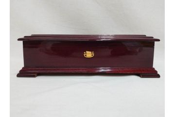 SANKYO(サンキョー)　ORPHEUS(オルフェウス)　「美しきドナウ」　「舞踏への勧誘」　2曲　50弁　上品な雰囲気を醸し出すオルゴール(マホガニー5J、DX103-0053BA)(R-072469)