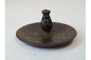 未使用　南部　名工　佐藤秀次郎　秀山作　味わい深い風合いが魅力的な鉄瓶(湯沸、湯瓶、茶道具、茶器、共箱付き)(R-072470)