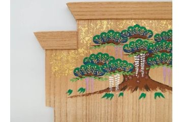 奈良人形　一刀彫　染川宗進(白鹿園)　五段　十五人揃　小さくて可愛らしい雛人形(ひな人形、雛壇、段飾、木製、木彫り、置物、共箱付き)(R-072471)