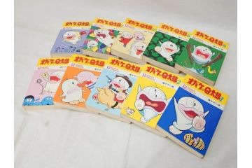 オバケのQ太郎　藤子不二雄　初版　昭和44年～45年(1969年～1970年)　虫プロ商事　MUSHI COMICS　漫画10冊セット(1、2、5、6、7、8、9、10、11、12巻、コミック、本)(R-072473)