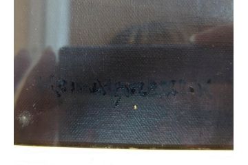 小松崎邦雄　10F(10号)　白い顔　優美な姿に思わず見惚れてしまう油彩(舞妓、絵画、油絵、人物画、額装、箱付き)(R-072475)