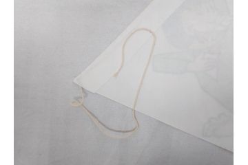 超稀少　コビト　おそ松くん　チョコレート　昭和レトロな雰囲気漂う三角のれん(ペナント、東京渡辺製菓、K.K、暖簾、広告、POP、袋付き)(R-072477)