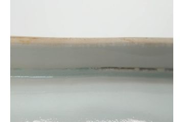 江戸後期〜幕末　伊万里　染付　約21cm　6.7寸　大胆に描かれた山水図に魅了される長皿3枚セット(角皿、和皿、和食器、六寸七分)(R-072482)