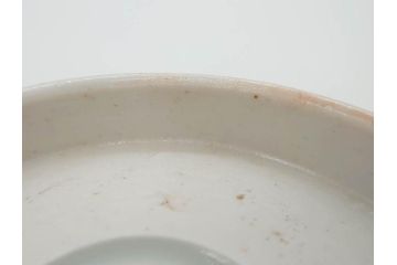 江戸後期〜幕末　伊万里　染付　山水図　約14cm　4.4寸　細やかな意匠が施された上品な雰囲気を高めるなます皿5枚セット(深皿、和皿、和食器、四寸四分)(R-072487)