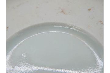 江戸後期〜幕末　伊万里　染付　山水図　約14cm　4.4寸　細やかな意匠が施された上品な雰囲気を高めるなます皿5枚セット(深皿、和皿、和食器、四寸四分)(R-072487)