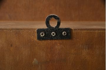 和製アンティーク　REGULATOR A　クォーツ式　特大!! 繊細な彫刻が目を惹く掛け時計(柱時計、古時計、振り子時計)(R-072512)