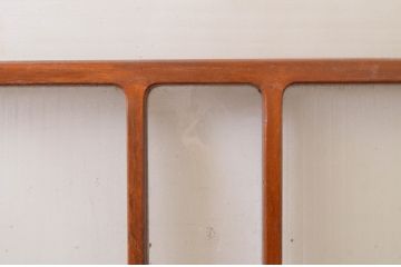 アンティーク建具　ノスタルジックな雰囲気溢れるガラス戸2枚セット(引き戸)(R-072519)