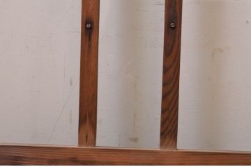 アンティーク建具　大正ロマン　どこか懐かしい雰囲気漂うガラス戸3枚セット(引き戸)(R-072520)